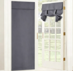 Self-Adhesive, Drill-Free French Door Curtain (Blackout, Thermal & Privacy)